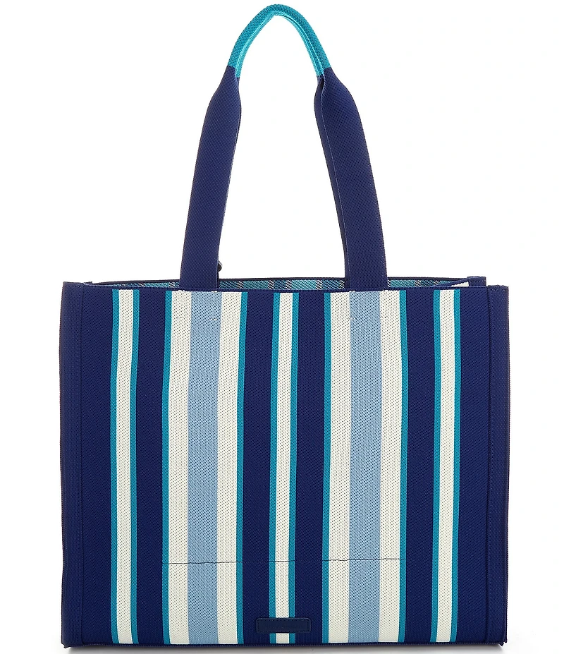 Antonio Melani Brooklyn Stripe Tote Bag with Tassel