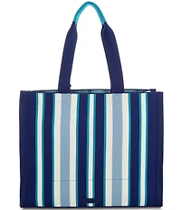 Antonio Melani Brooklyn Stripe Tote Bag with Tassel