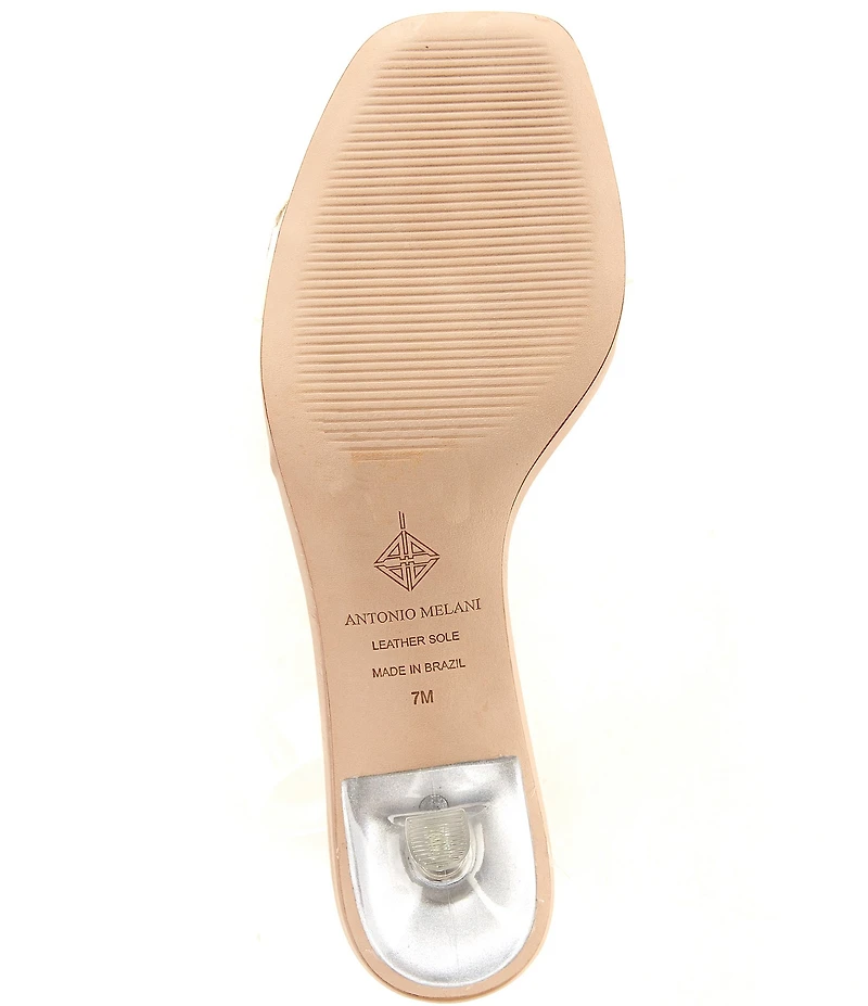 Antonio Melani Bryce Two Vinyl Slingback Sandals