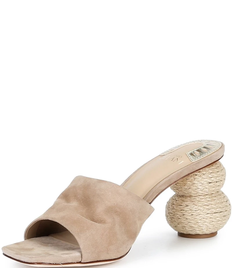 Antonio Melani Brynlee Suede Rope Ball Mules