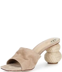 Antonio Melani Brynlee Suede Rope Ball Mules