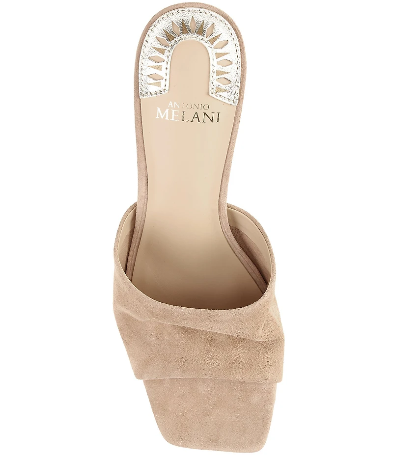 Antonio Melani Brynlee Suede Rope Ball Mules