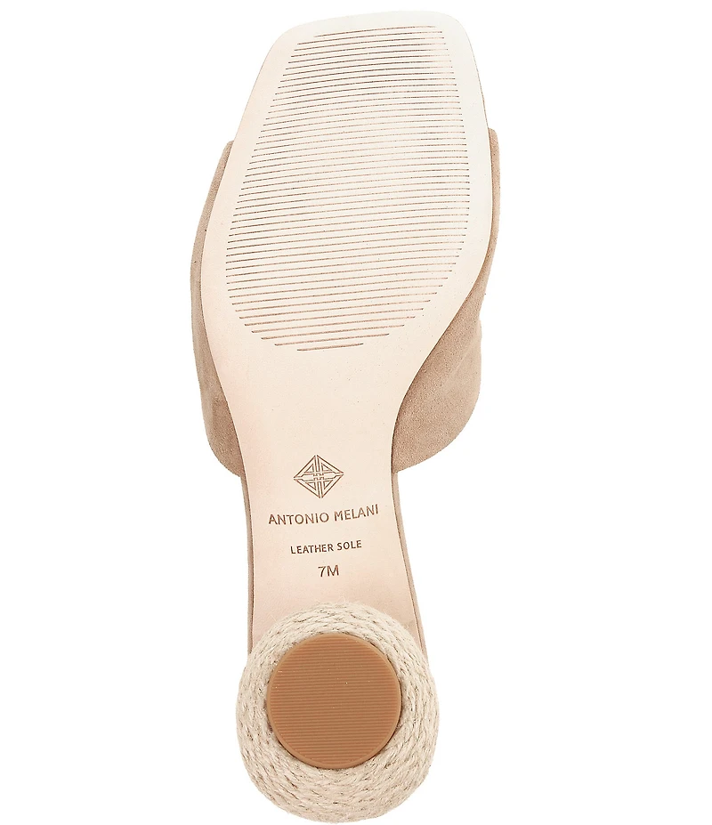 Antonio Melani Brynlee Suede Rope Ball Mules