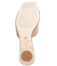 Antonio Melani Brynlee Suede Rope Ball Mules
