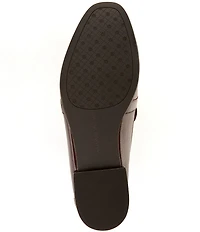 Antonio Melani Cain Leather Bit Buckle Loafers