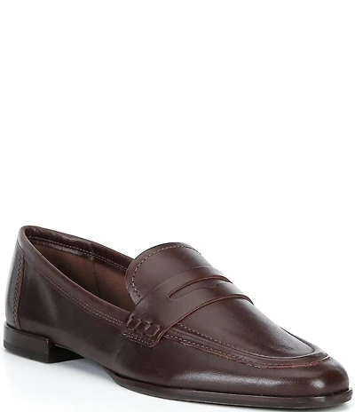 Antonio Melani Cain Two Leather Penny Loafers