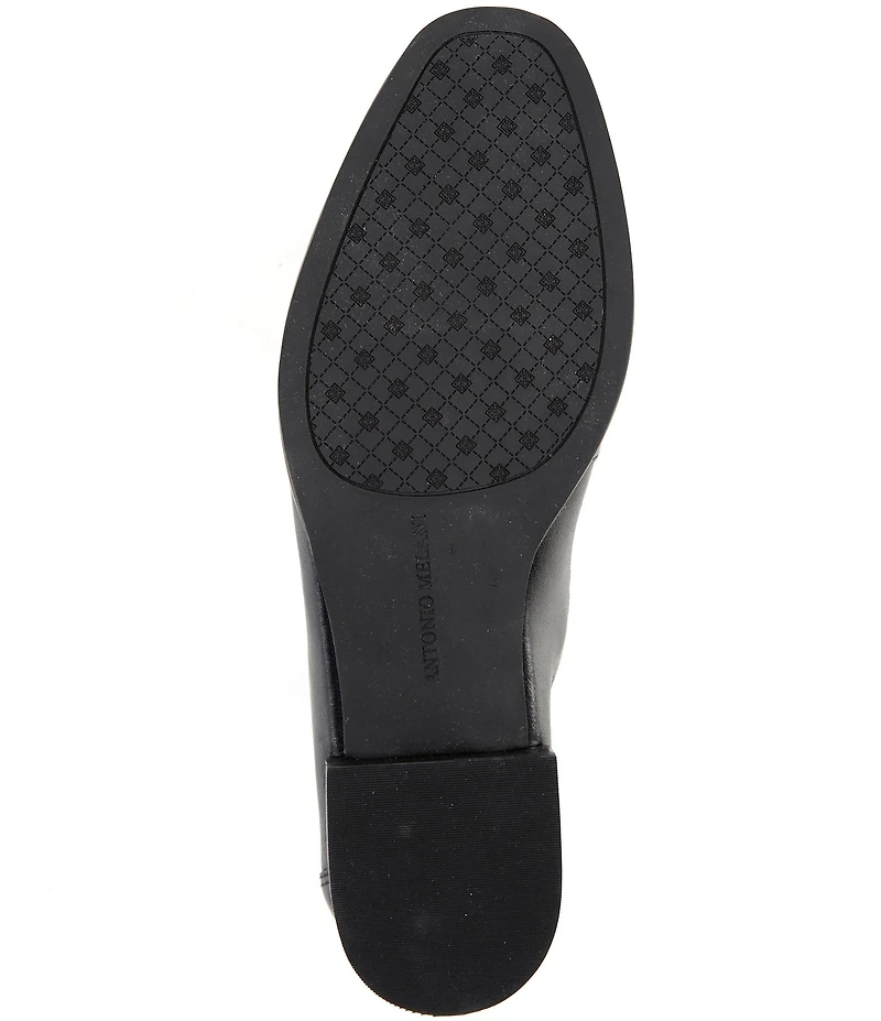 Antonio Melani Cain Two Leather Penny Loafers