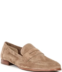 Antonio Melani Cain Two Oiled Suede Penny Loafers