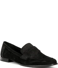 Antonio Melani Cain Two Oiled Suede Penny Loafers