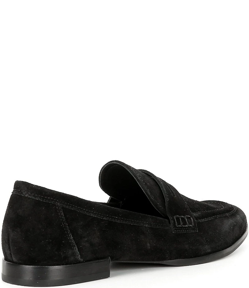 Antonio Melani Cain Two Oiled Suede Penny Loafers