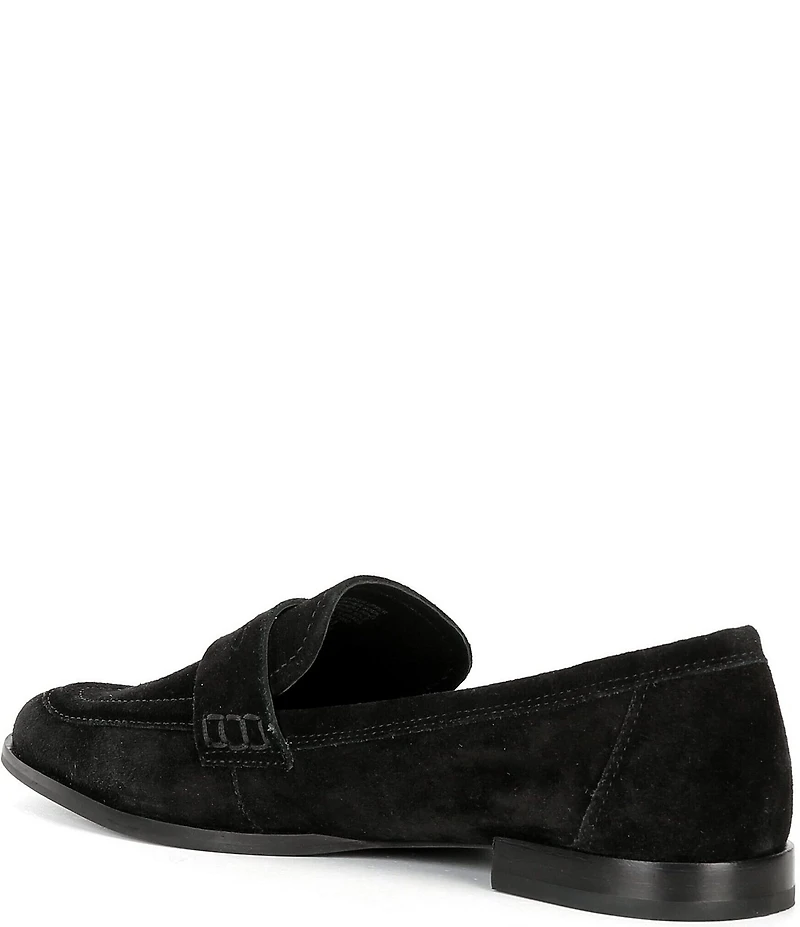 Antonio Melani Cain Two Oiled Suede Penny Loafers