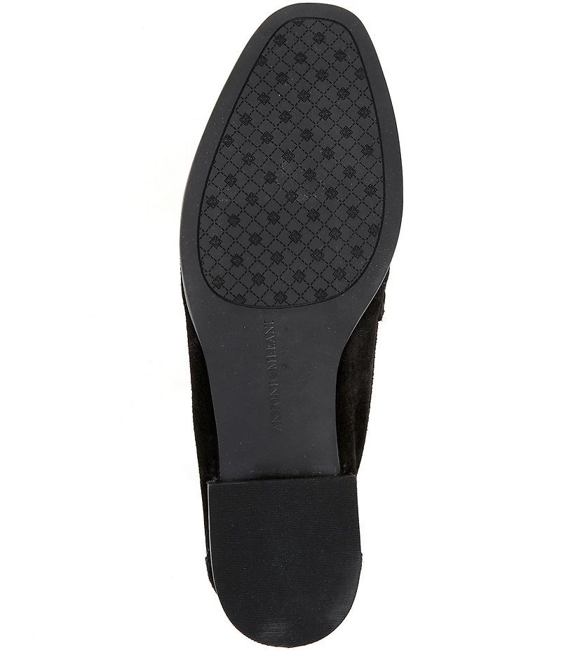 Antonio Melani Cain Two Oiled Suede Penny Loafers