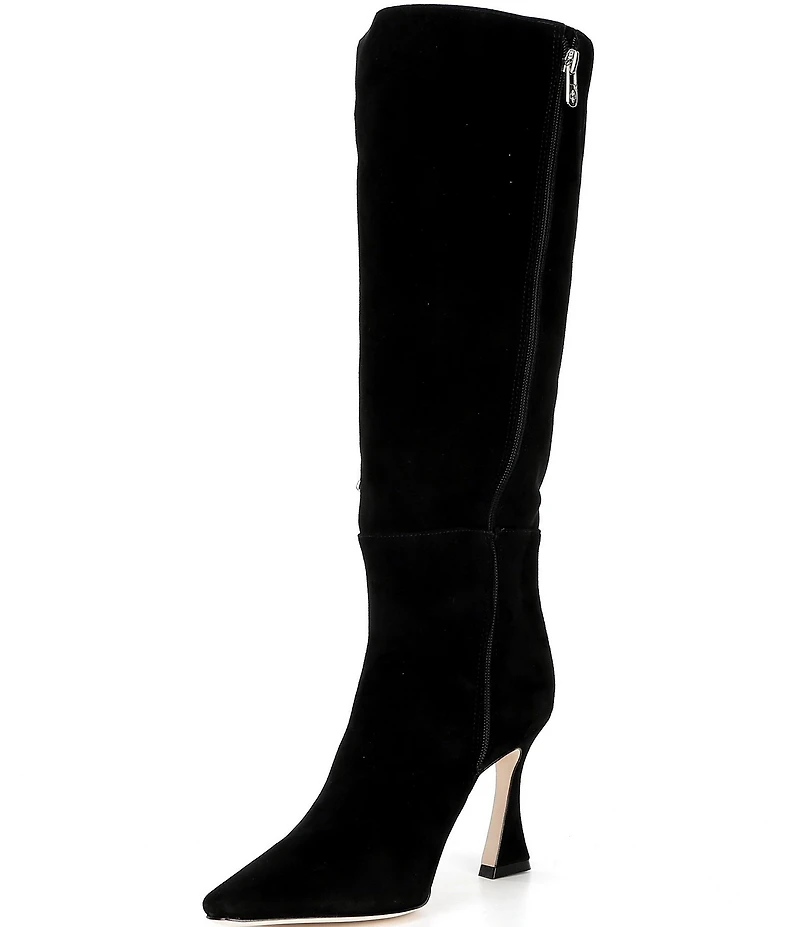 Antonio Melani Cambria Studded Suede Tall Dress Boots