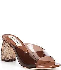 Antonio Melani Carmilla Wavy Vinyl Mules