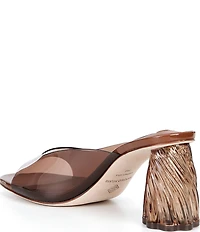 Antonio Melani Carmilla Wavy Vinyl Mules