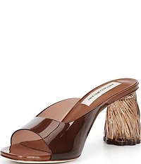 Antonio Melani Carmilla Wavy Vinyl Mules