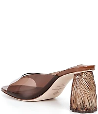 Antonio Melani Carmilla Wavy Vinyl Mules