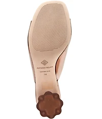 Antonio Melani Carmilla Wavy Vinyl Mules