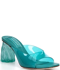 Antonio Melani Carmilla Wavy Vinyl Mules