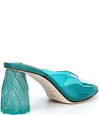 Antonio Melani Carmilla Wavy Vinyl Mules