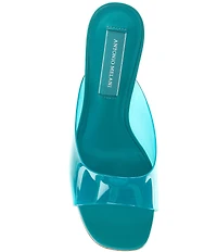 Antonio Melani Carmilla Wavy Vinyl Mules