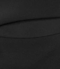 Antonio Melani Carter Short Sleeve Crew Neck Crepe Sheath Midi Drees