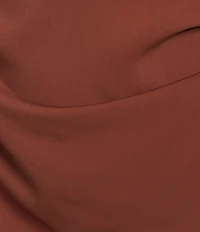 Antonio Melani Carter Short Sleeve Crew Neck Crepe Sheath Midi Dress