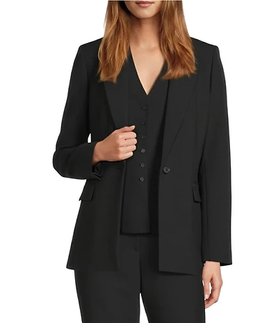 Antonio Melani Cassidee Long Sleeve Notched Lapel Blazer
