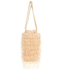 Antonio Melani Chandie Beaded Drawstring Bucket Bag