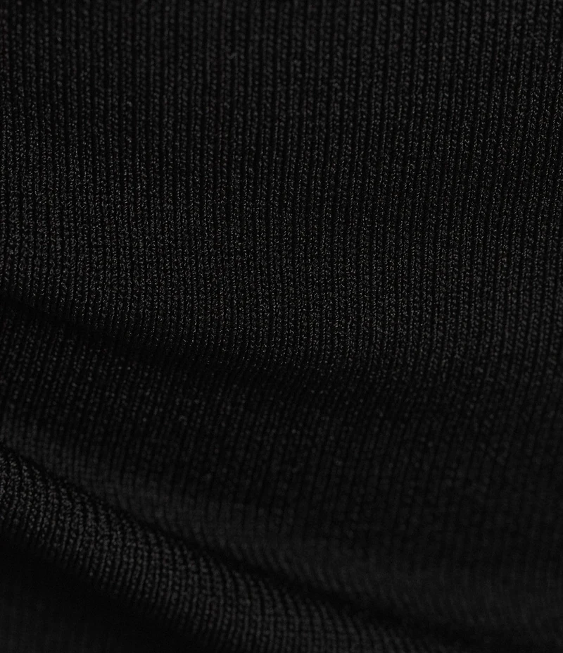 Antonio Melani Chelsea Long Sleeve Mock Neckline Sheath Maxi Dress