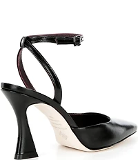 Antonio Melani Cissy Leather Ankle Strap Dress Pumps