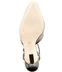 Antonio Melani Cissy Leather Ankle Strap Dress Pumps