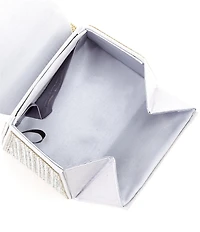 Antonio Melani Clara Crystal Sheet Wristlet Top Handle Bag