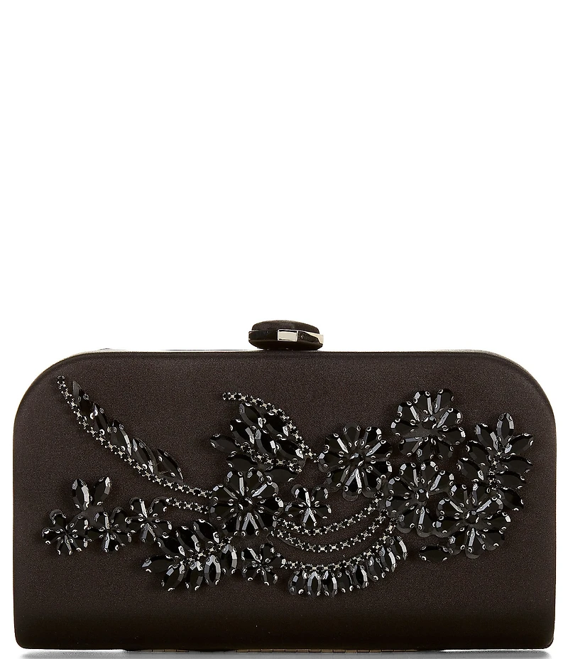 Antonio Melani Colette Beaded Minaudiere Clutch Bag