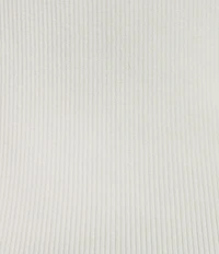 Antonio Melani Contrast Ribbed V-Neck Collar Short Sleeve Blouse