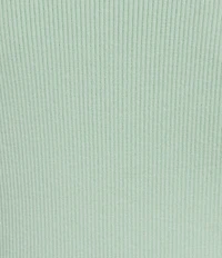 Antonio Melani Contrast Ribbed V-Neck Collar Short Sleeve Blouse