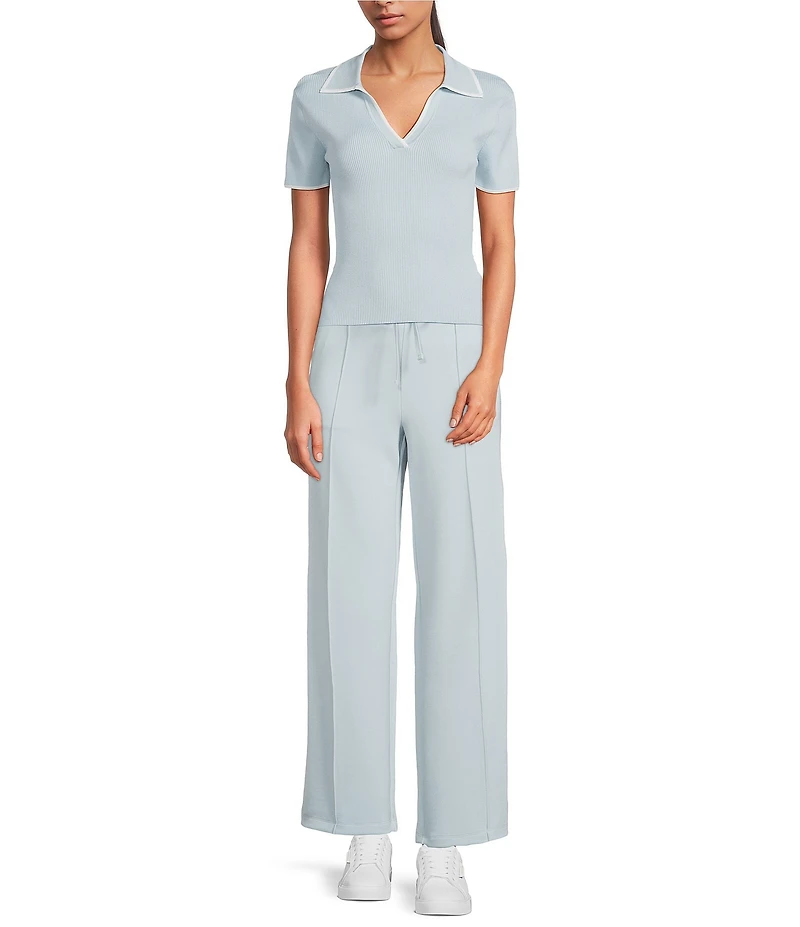 Antonio Melani Coordinating Active Wide Leg Sweatpants