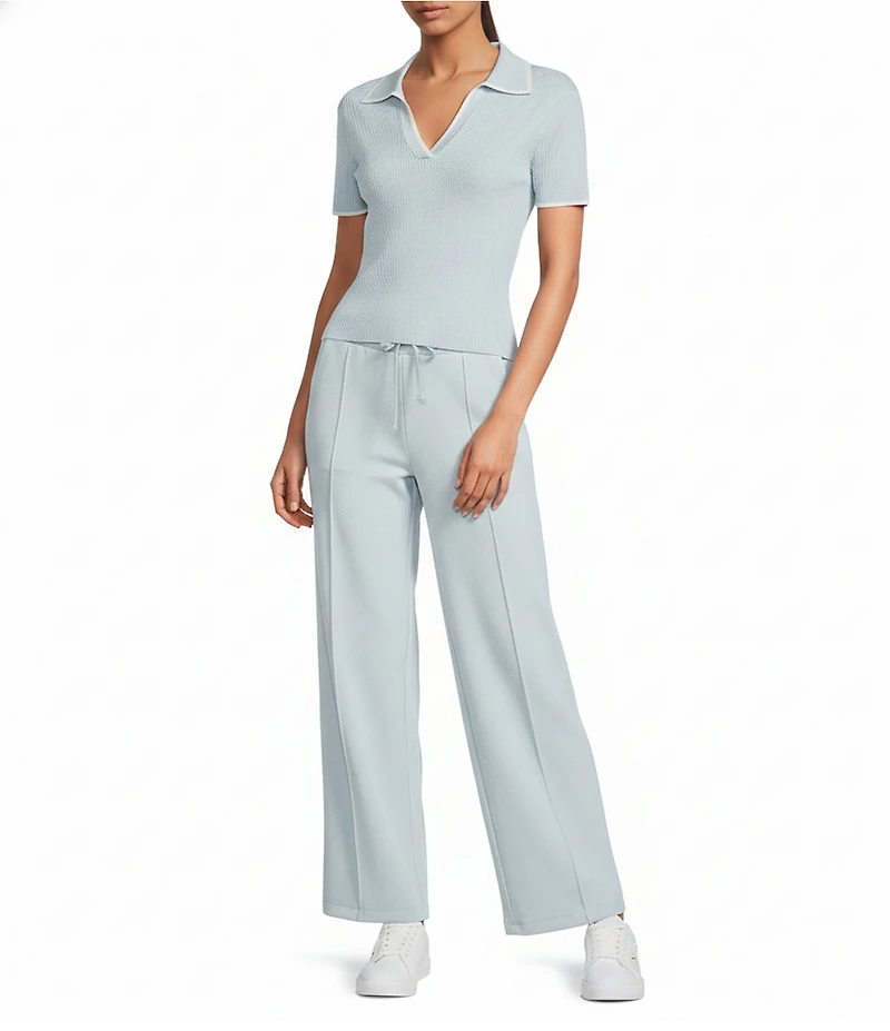 Antonio Melani Coordinating Active Wide Leg Sweatpants