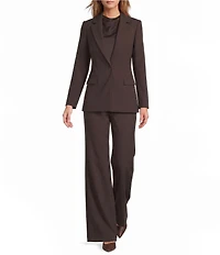 Antonio Melani Coordinating Cassidee Long Sleeve Notched Lapel Blazer