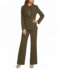 Antonio Melani Coordinating Cassidee Long Sleeve Notched Lapel Blazer