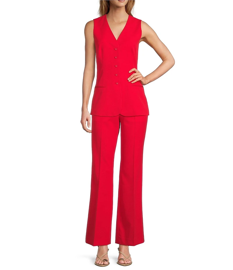 Antonio Melani Coordinating Darcy Pleated Stretch Twill Coordinating Pants