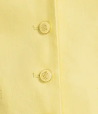 Antonio Melani Coordinating Melinda V-Neck Linen Blend Vest