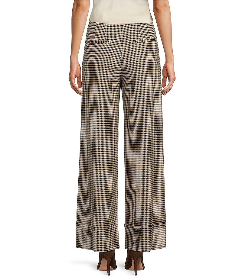 Antonio Melani Coordinating Sophie Plaid Print Wide Leg Pants