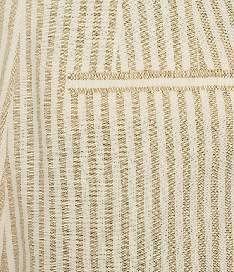 Antonio Melani Coordinating Tropez Stripe Linen Blend Shorts