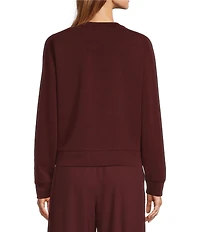 Antonio Melani Crewneck Long Sleeve Sweatshirt