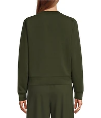 Antonio Melani Crewneck Long Sleeve Sweatshirt
