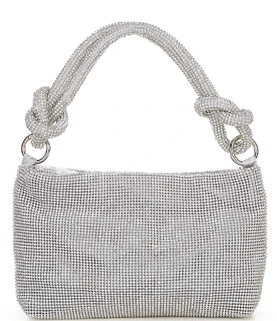 Cezanne Crystal Knot Handle Clutch Bag