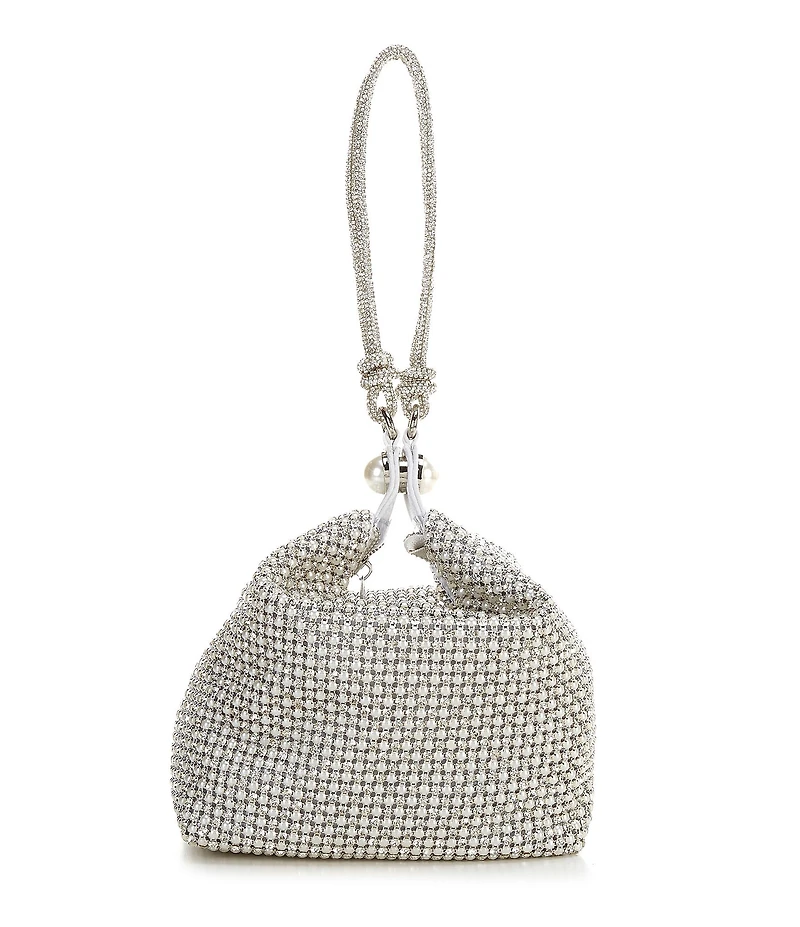 Antonio Melani Crystal Mesh Wristlet