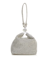 Antonio Melani Crystal Mesh Wristlet