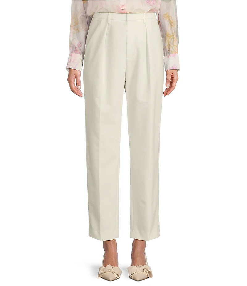 Antonio Melani Crystal Twill Flat Front Pants